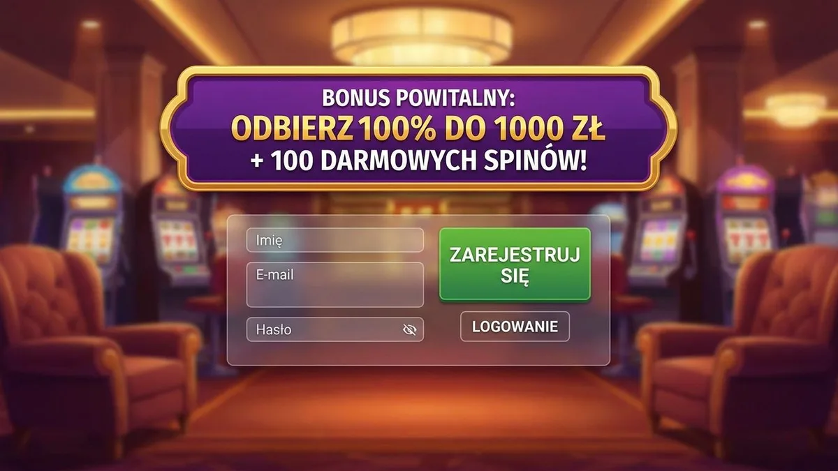 Rejestracja z bonusem w Bison Casino